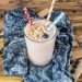 Keto smoothie with almond milk