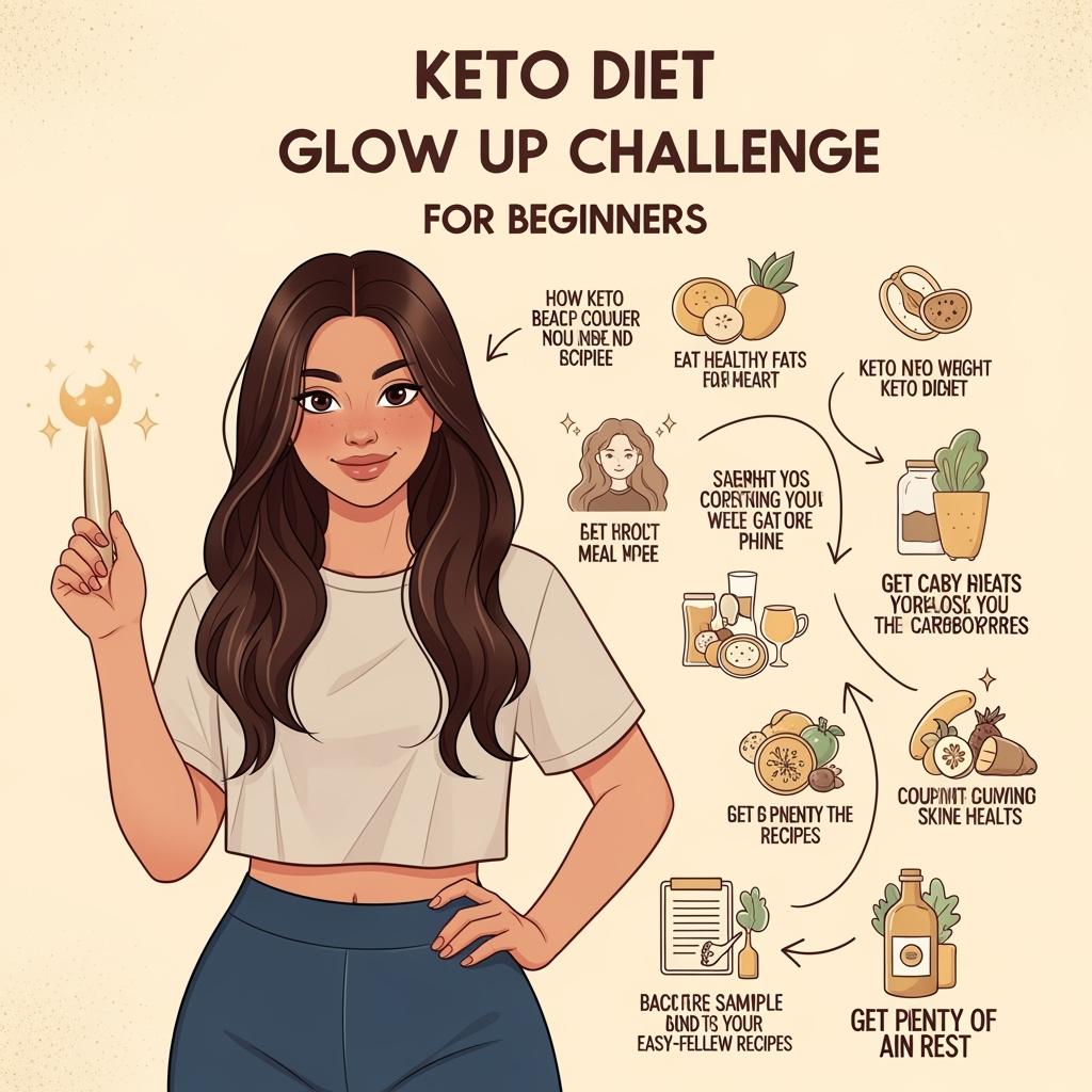keto diet glow up challenge for beginners
